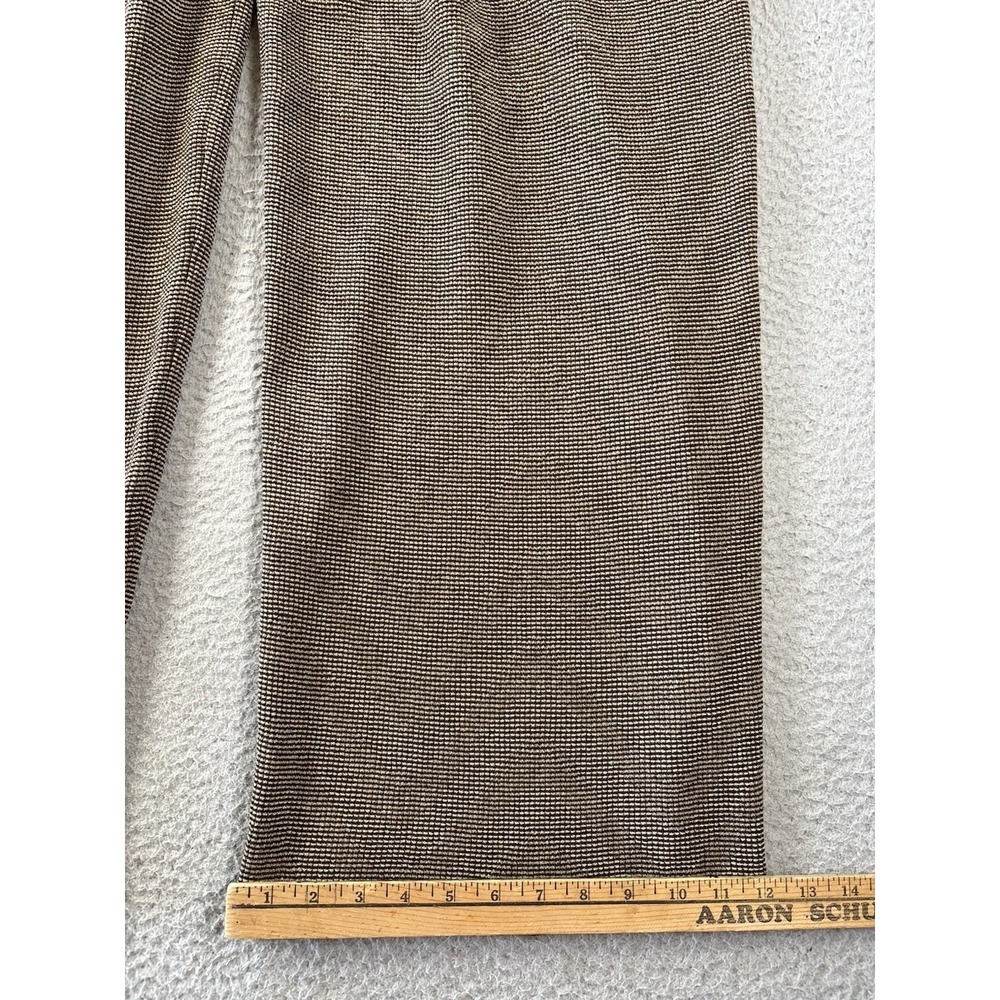 Isa Boulder‎ Lenticular Pants Size XL Brown Handmade Avant-Garde Structural Knit - Picture 4 of 13